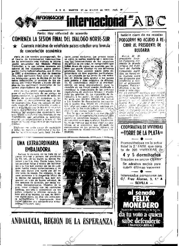 ABC SEVILLA 31-05-1977 página 47