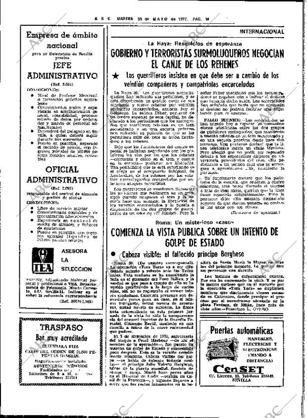 ABC SEVILLA 31-05-1977 página 48