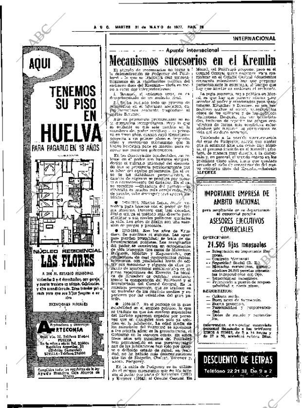 ABC SEVILLA 31-05-1977 página 50