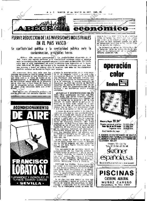 ABC SEVILLA 31-05-1977 página 53