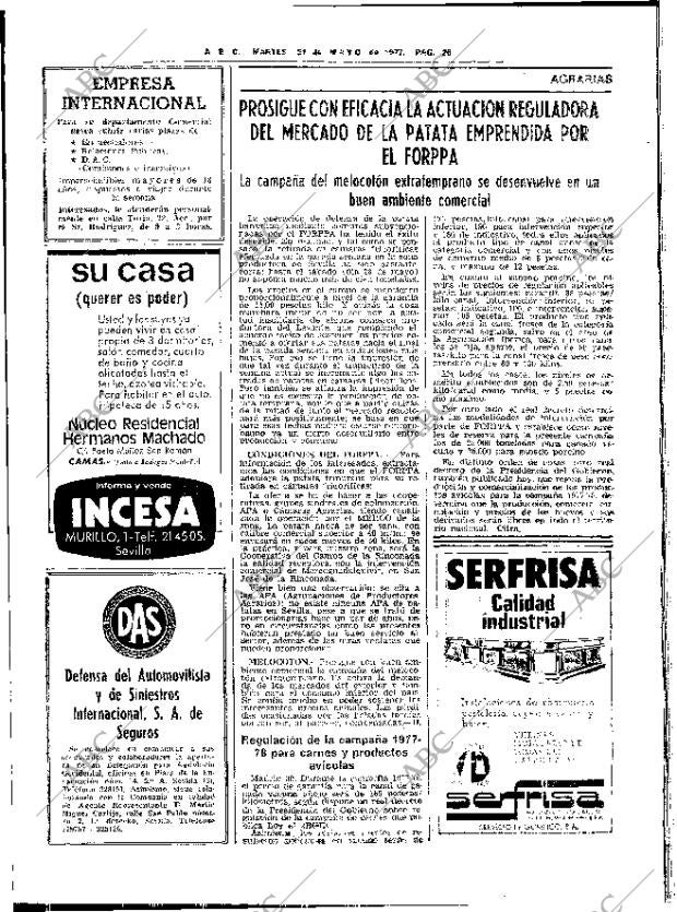 ABC SEVILLA 31-05-1977 página 56
