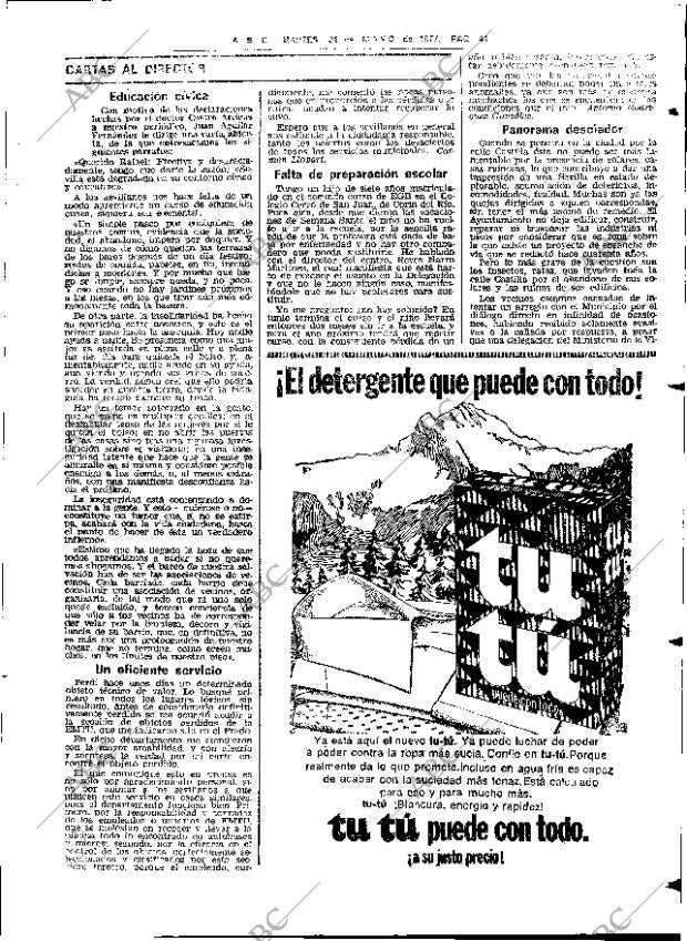 ABC SEVILLA 31-05-1977 página 71