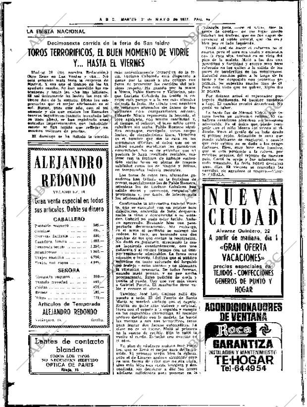 ABC SEVILLA 31-05-1977 página 76