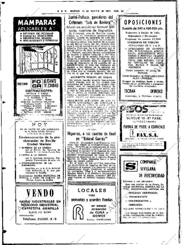 ABC SEVILLA 31-05-1977 página 86