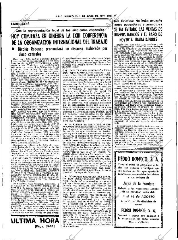 ABC SEVILLA 01-06-1977 página 33