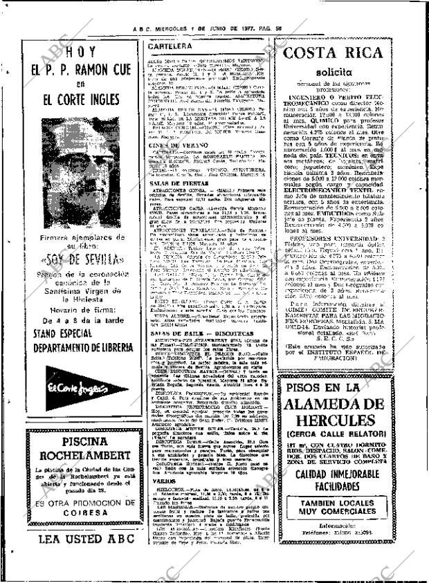 ABC SEVILLA 01-06-1977 página 62