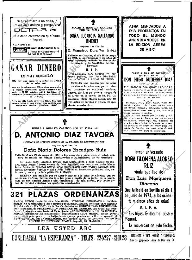 ABC SEVILLA 01-06-1977 página 70