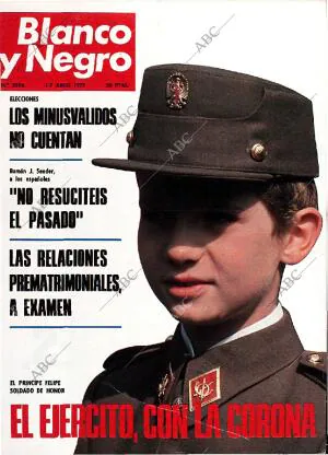 BLANCO Y NEGRO MADRID 01-06-1977