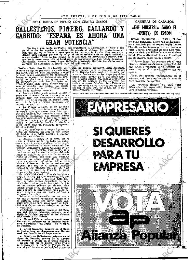 ABC MADRID 02-06-1977 página 77