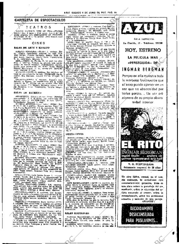 ABC SEVILLA 04-06-1977 página 63