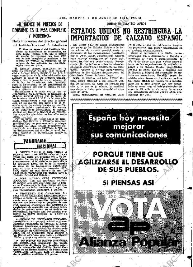 ABC MADRID 07-06-1977 página 77