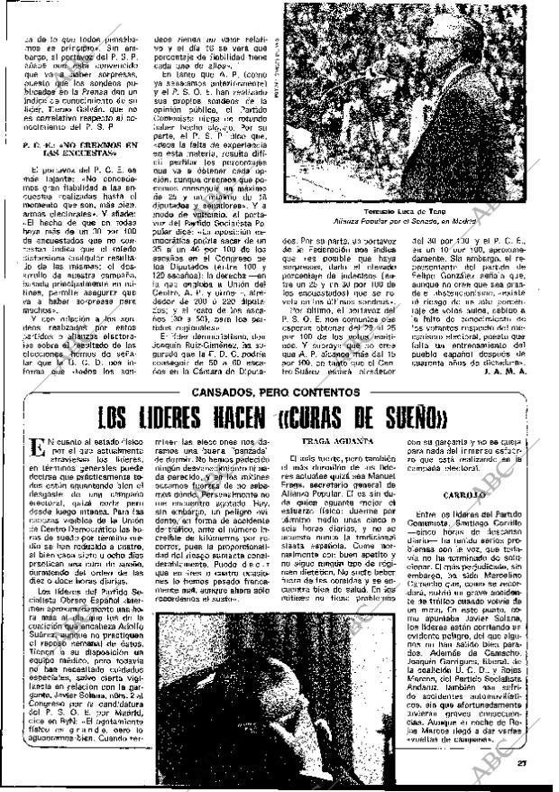 BLANCO Y NEGRO MADRID 08-06-1977 página 27