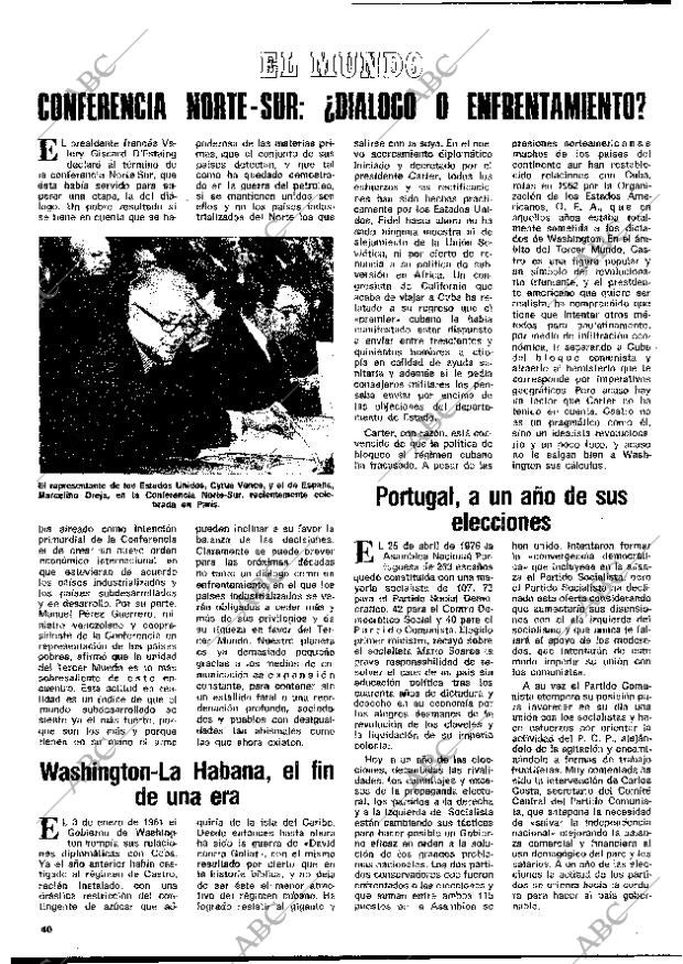 BLANCO Y NEGRO MADRID 08-06-1977 página 40