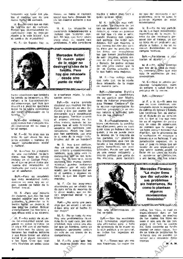 BLANCO Y NEGRO MADRID 08-06-1977 página 8