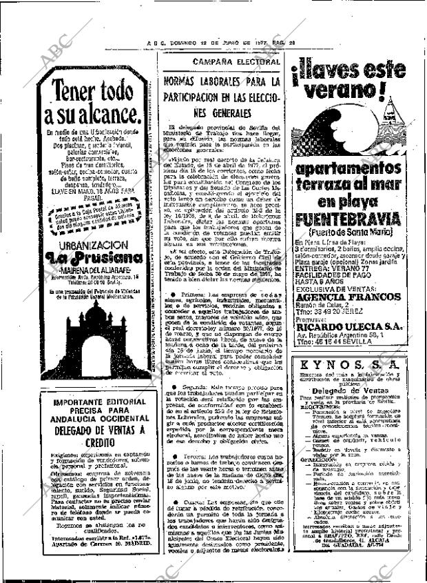 ABC SEVILLA 12-06-1977 página 58