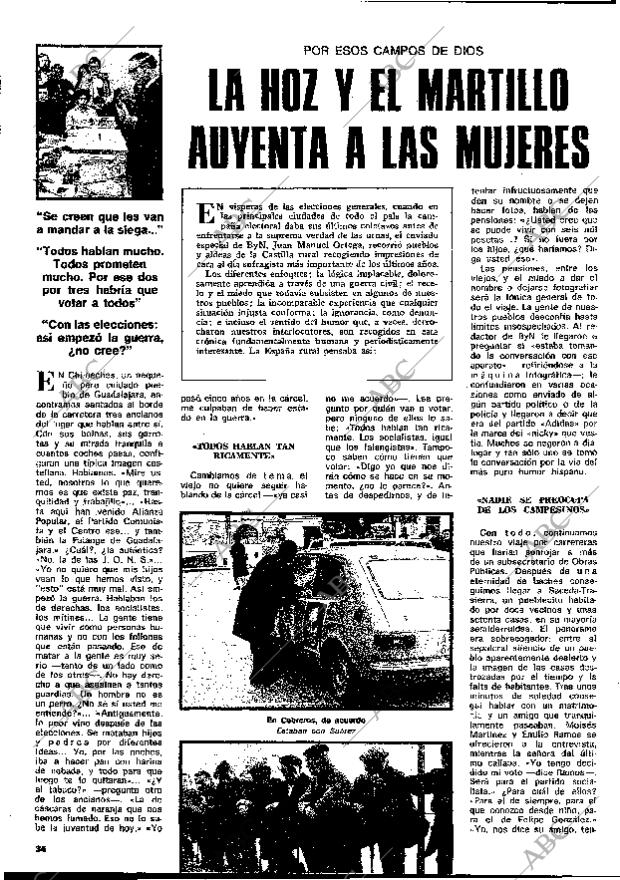 BLANCO Y NEGRO MADRID 15-06-1977 página 34