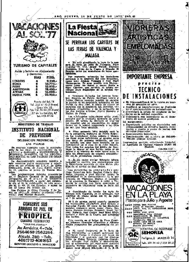 ABC MADRID 16-06-1977 página 81