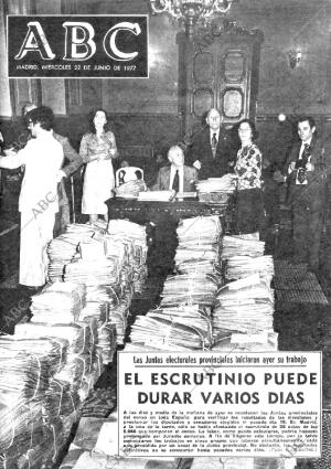 ABC MADRID 22-06-1977 página 1