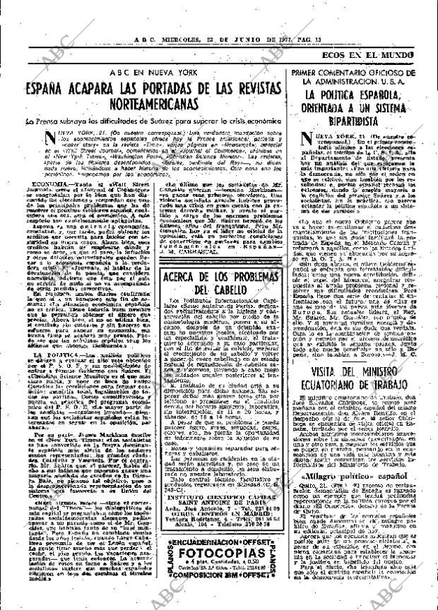 ABC MADRID 22-06-1977 página 25