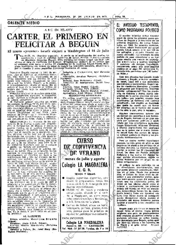 ABC MADRID 22-06-1977 página 38