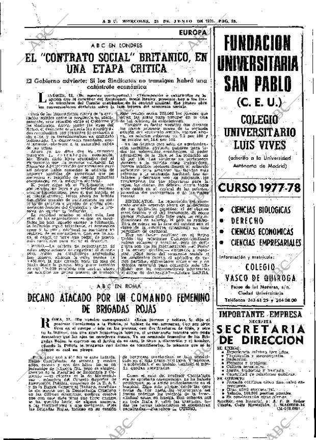ABC MADRID 22-06-1977 página 41