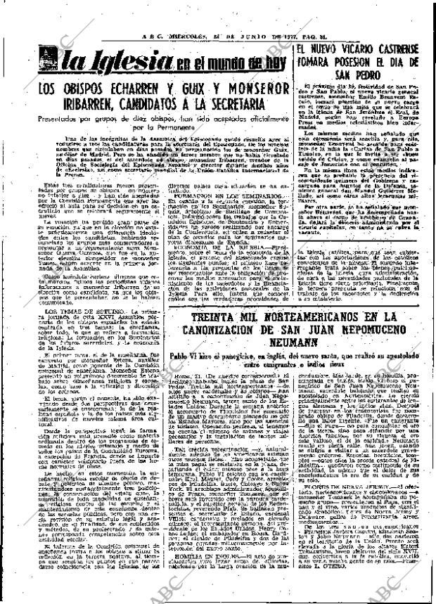 ABC MADRID 22-06-1977 página 43