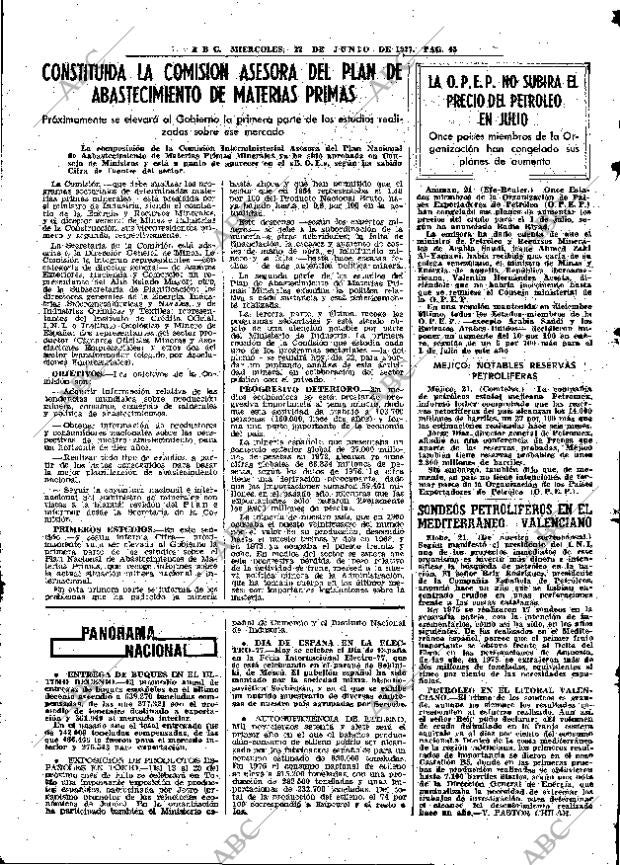 ABC MADRID 22-06-1977 página 55