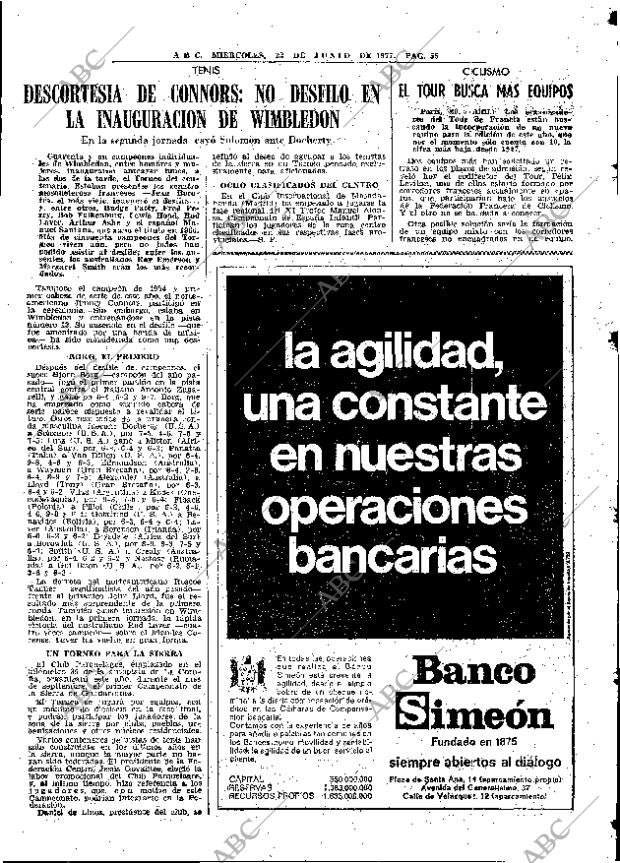 ABC MADRID 22-06-1977 página 67