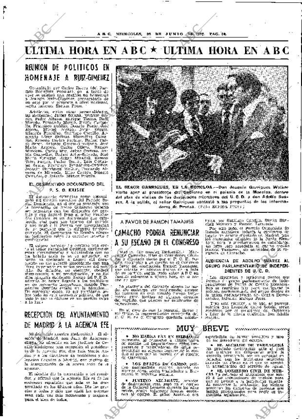 ABC MADRID 22-06-1977 página 92