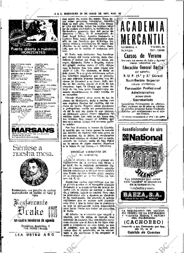 ABC SEVILLA 22-06-1977 página 42