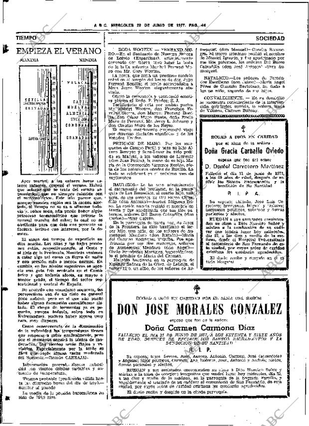 ABC SEVILLA 22-06-1977 página 58