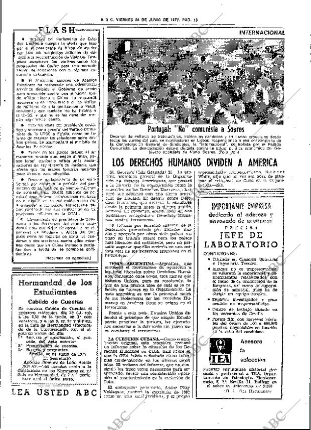 ABC SEVILLA 24-06-1977 página 27