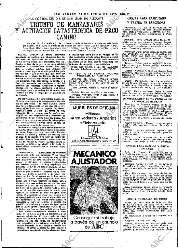 ABC MADRID 25-06-1977 página 62