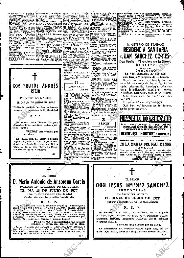 ABC MADRID 25-06-1977 página 78