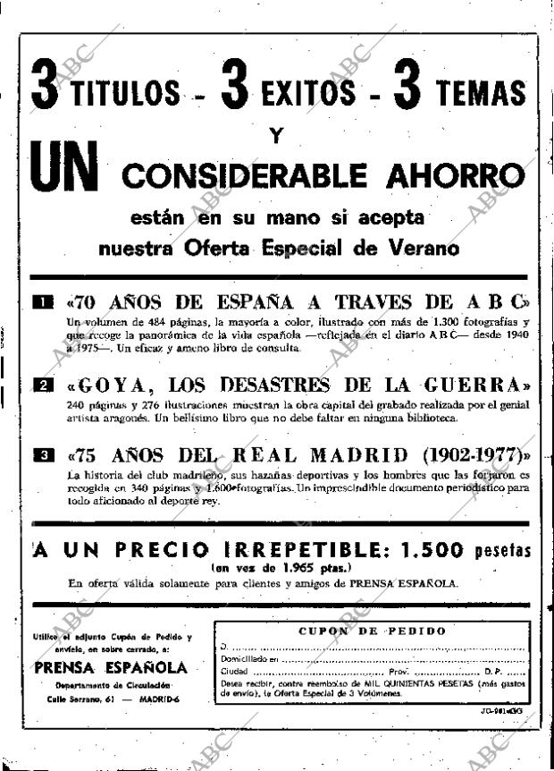 ABC MADRID 26-06-1977 página 111