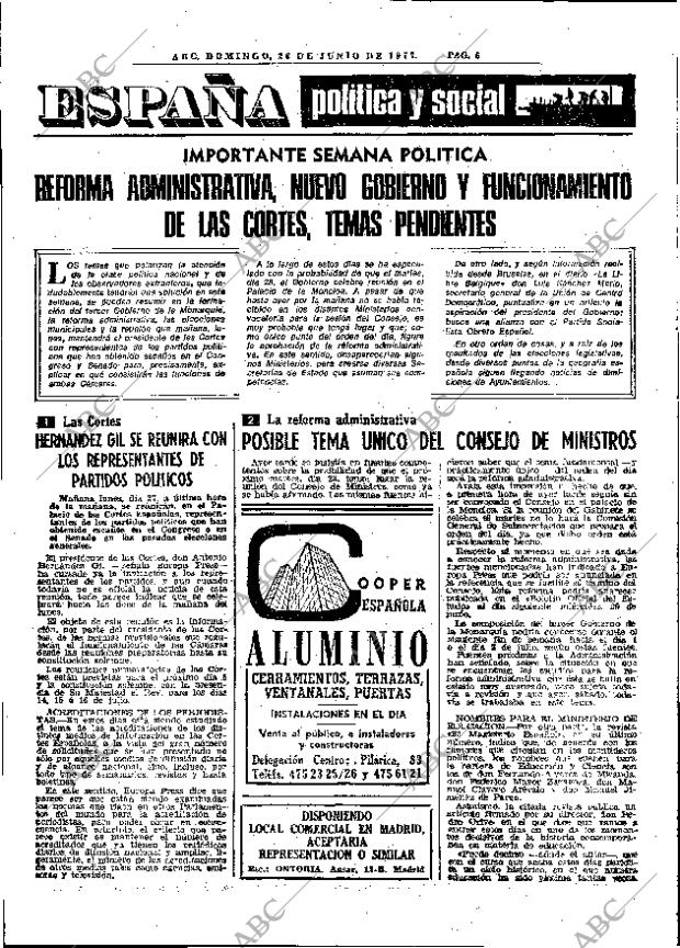 ABC MADRID 26-06-1977 página 22