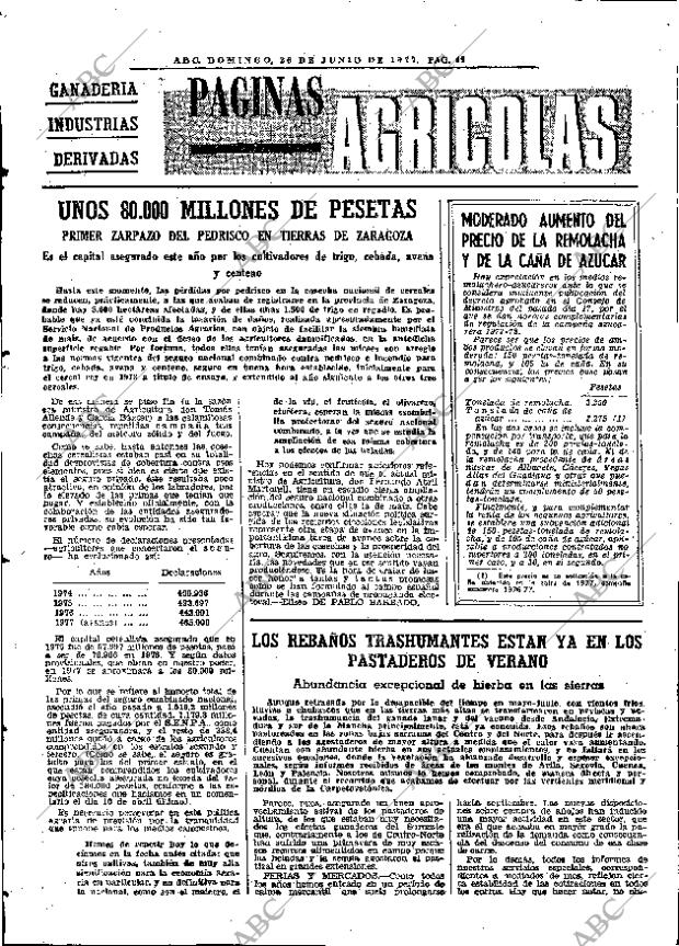 ABC MADRID 26-06-1977 página 62