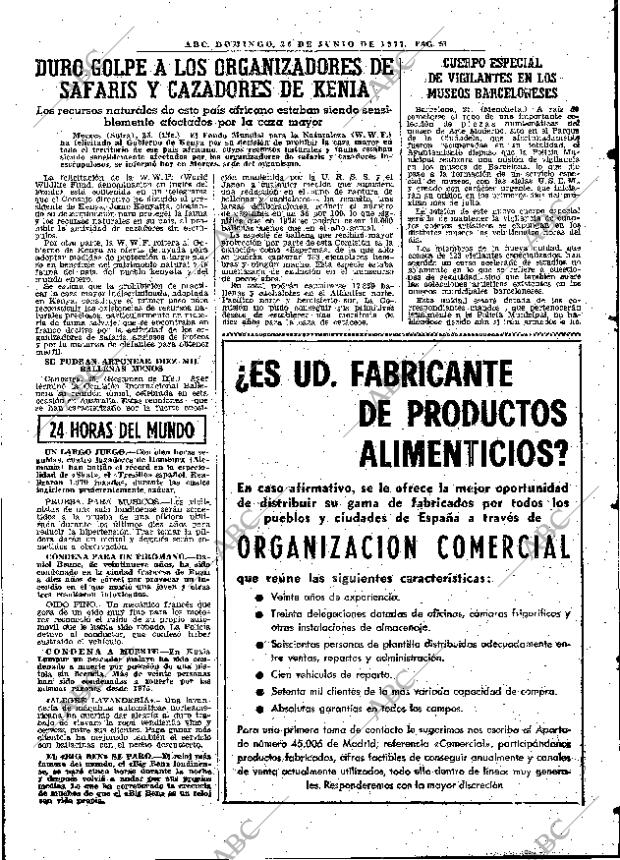 ABC MADRID 26-06-1977 página 67