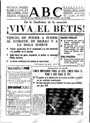 ABC SEVILLA 26-06-1977 página 31