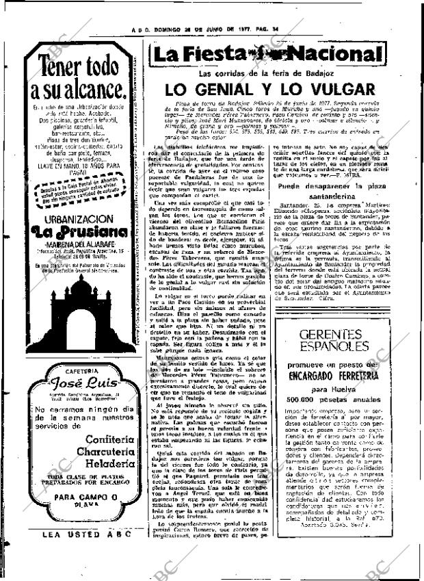 ABC SEVILLA 26-06-1977 página 64