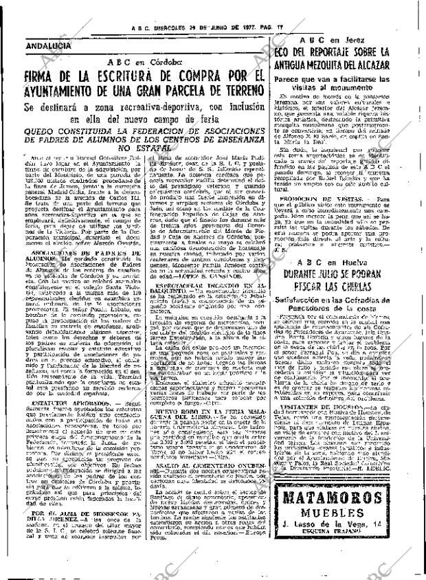 ABC SEVILLA 29-06-1977 página 25