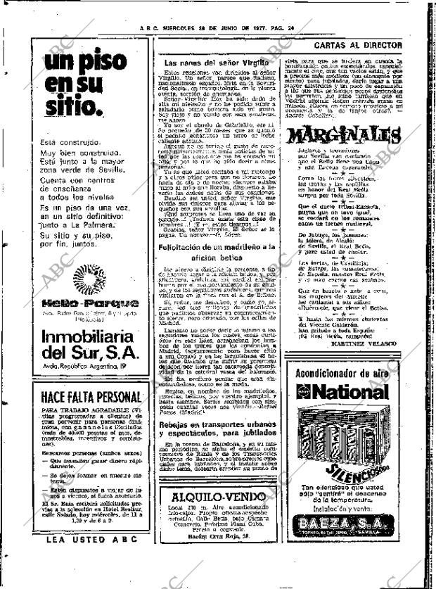 ABC SEVILLA 29-06-1977 página 32