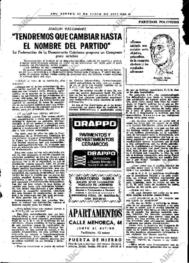 ABC MADRID 30-06-1977 página 23