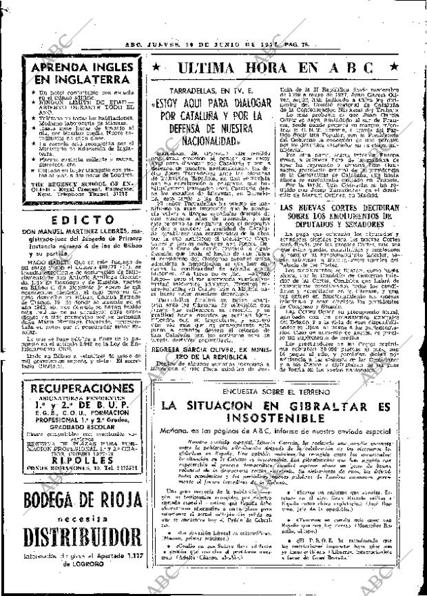 ABC MADRID 30-06-1977 página 90