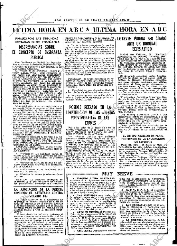 ABC MADRID 30-06-1977 página 92