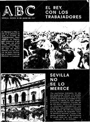 ABC SEVILLA 30-06-1977 página 1