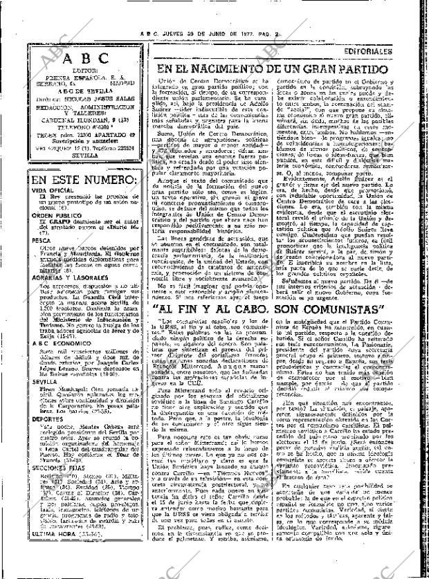 ABC SEVILLA 30-06-1977 página 10
