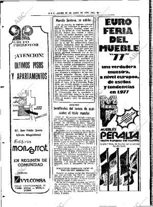 ABC SEVILLA 30-06-1977 página 48