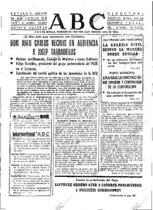 ABC SEVILLA 30-06-1977 página 9