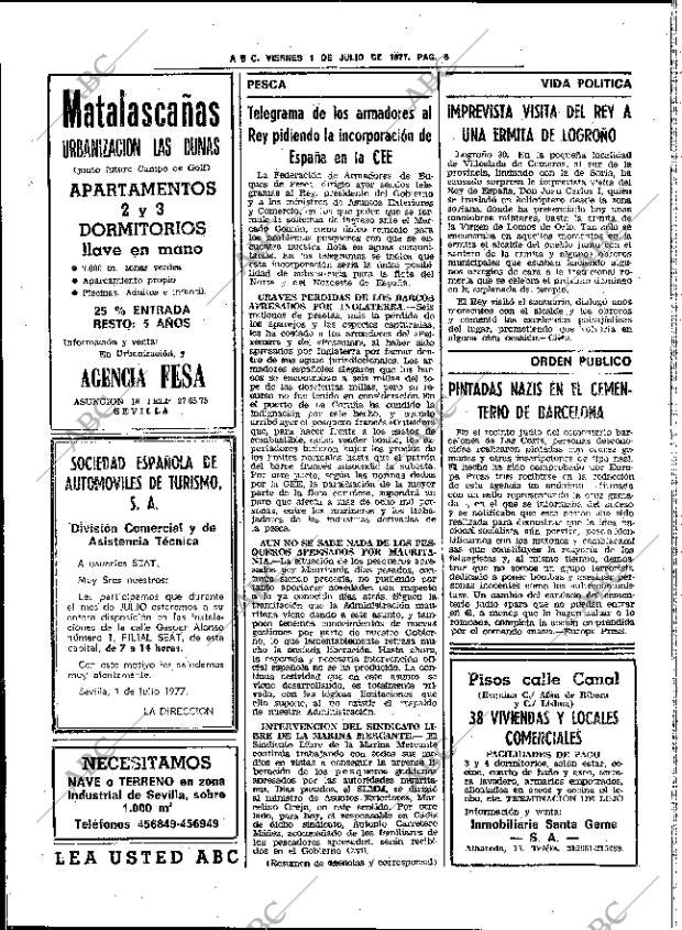 ABC SEVILLA 01-07-1977 página 14